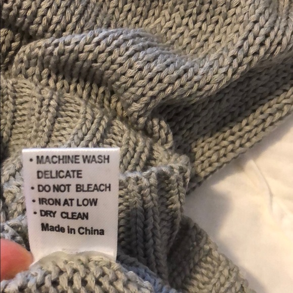 LF tunic sweater with leather detail - Picture 3 of 3